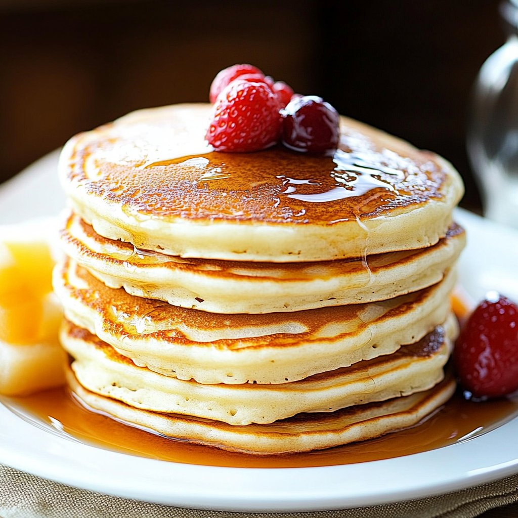 The Most LEGIT Fluffy Pancakes on the Internet