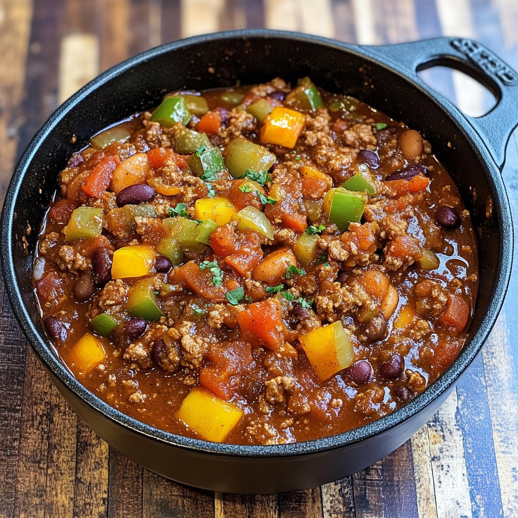 Paleo Chili Recipe: All Meat Veggie Chili Delight