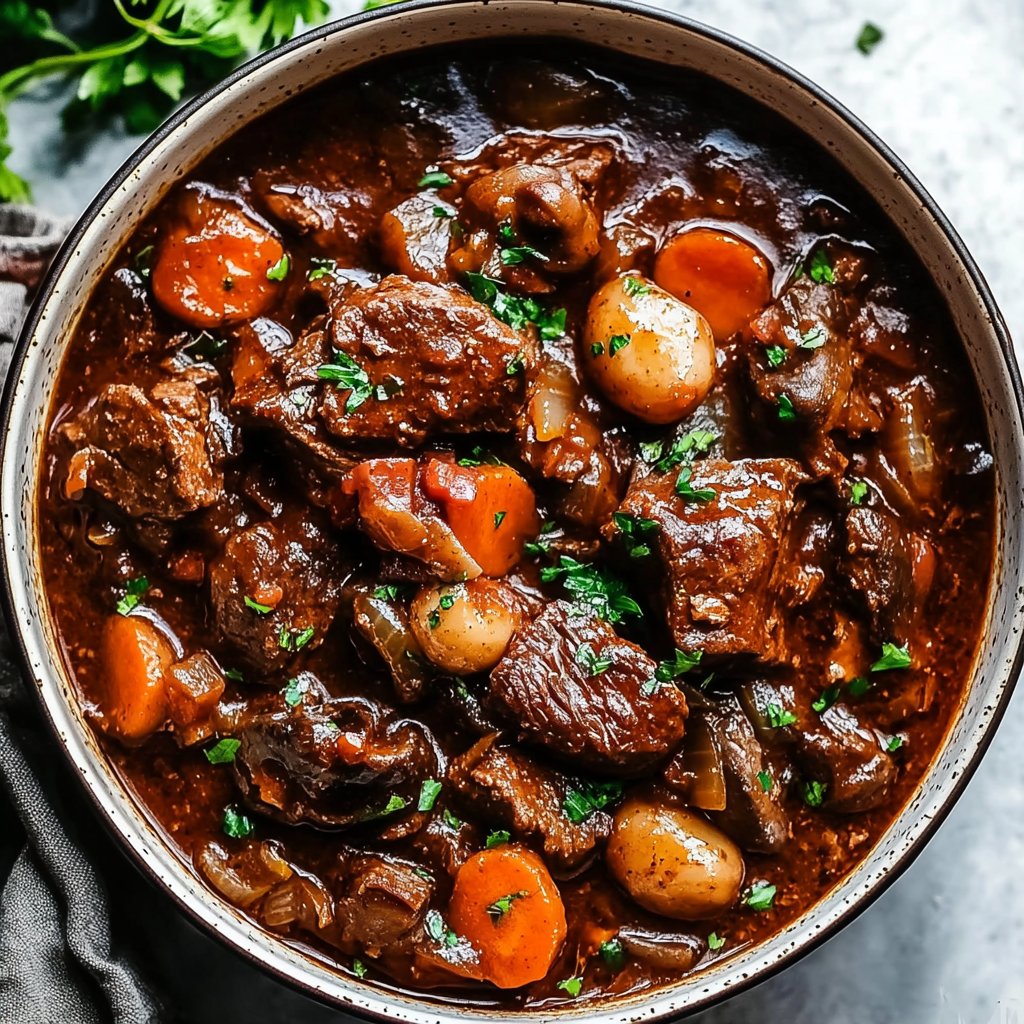 Beef Bourguignon: A Classic French Recipe Delight