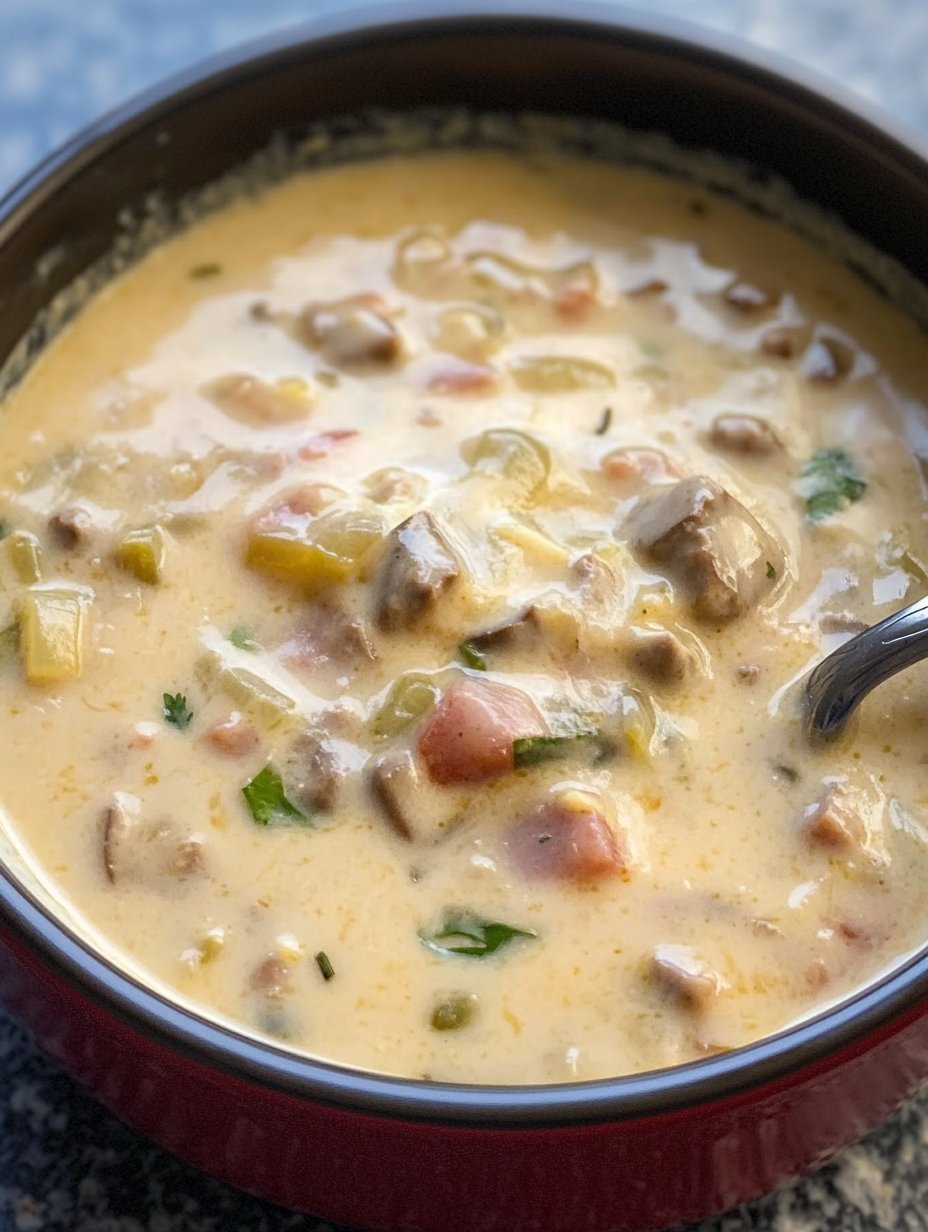 The BEST Queso Soup: Easy Keto Soup Recipe