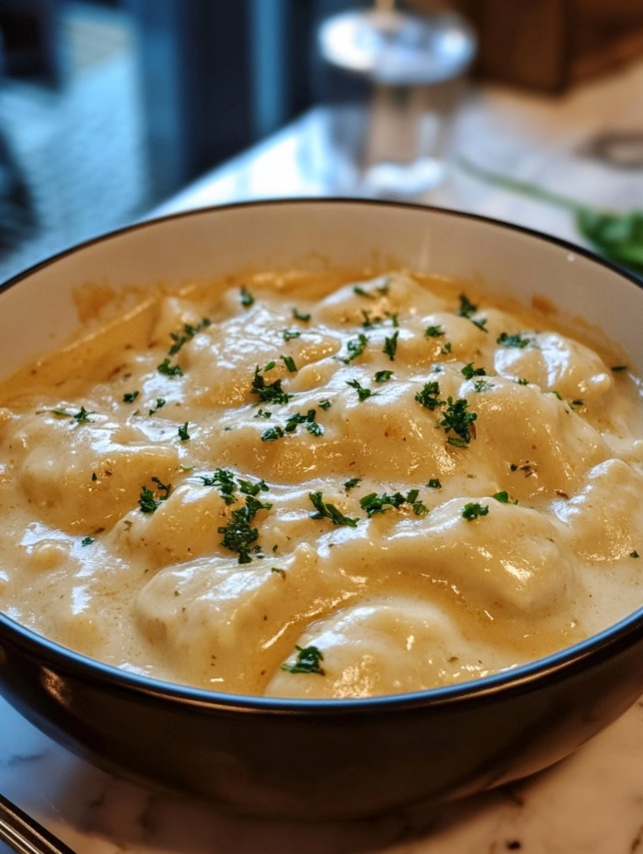 Comforting Creamy Chicken and Dumplings Recipe