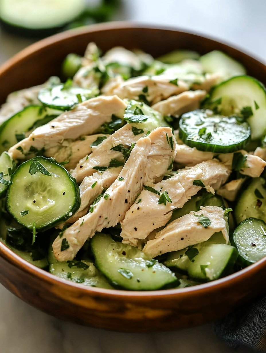 Cucumber Chicken Salad Recipe: Fresh, Easy & Delicious