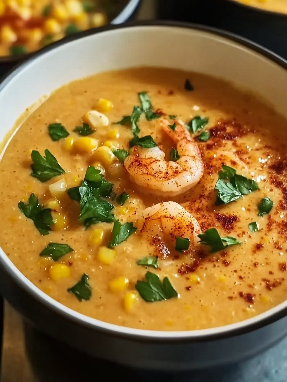 Louisiana Shrimp and Corn Bisque Recipe