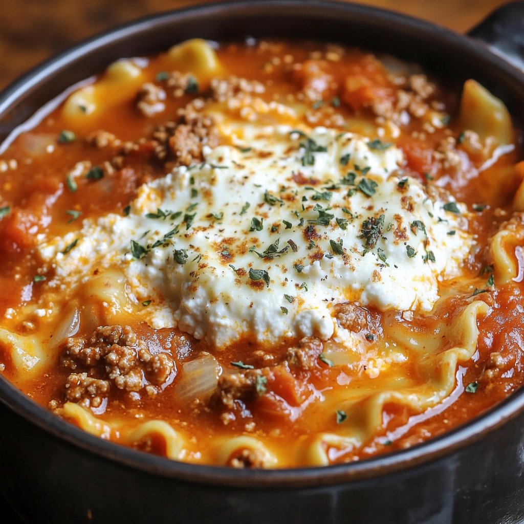 Lasagna Soup Recipe: Comfort in a Bowl