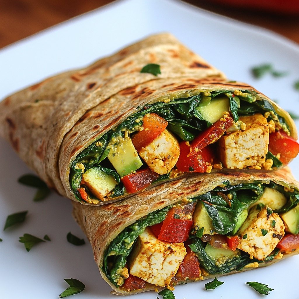 Vegan Tofu Wraps: Delicious & Easy Recipe