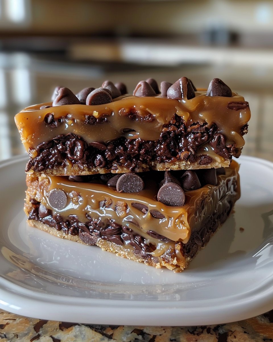 Chocolate Chip Caramel Bars: Easy & Delicious Recipe