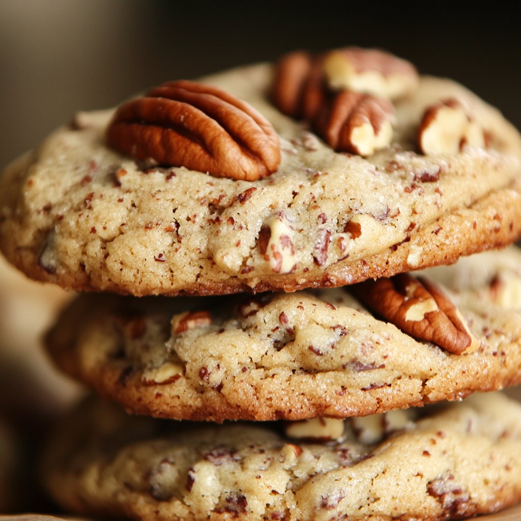 Butter Pecan Cookies: Perfectly Buttery & Nutty Treats