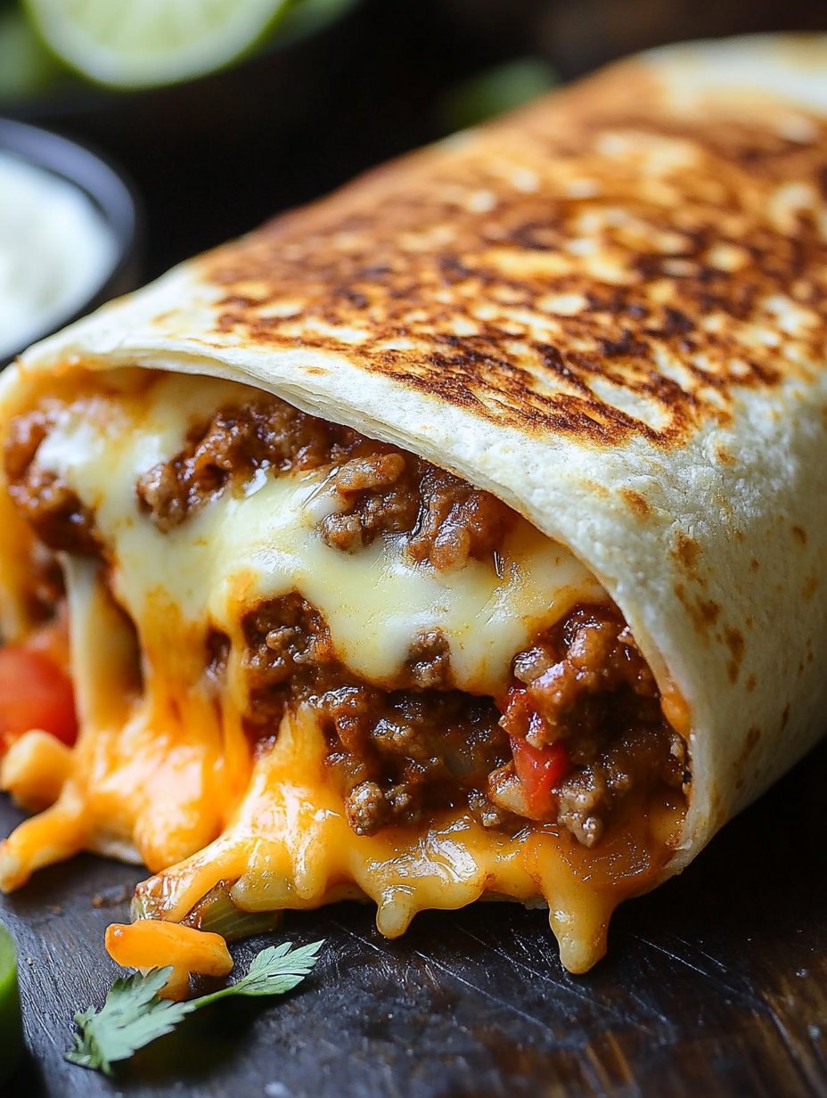 The Ultimate Grilled Cheese Burrito Recipe You Need to Try