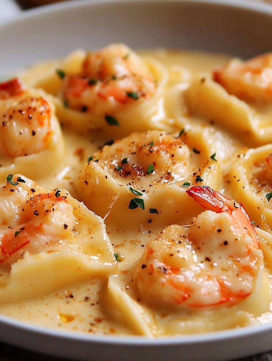 Lobster Ravioli in Garlic Butter Sauce Recipe