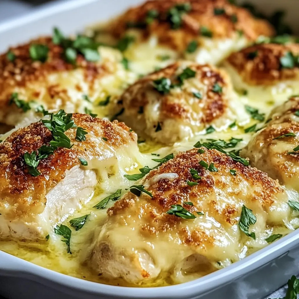 Baked Caesar Chicken 1 Baked Caesar Chicken