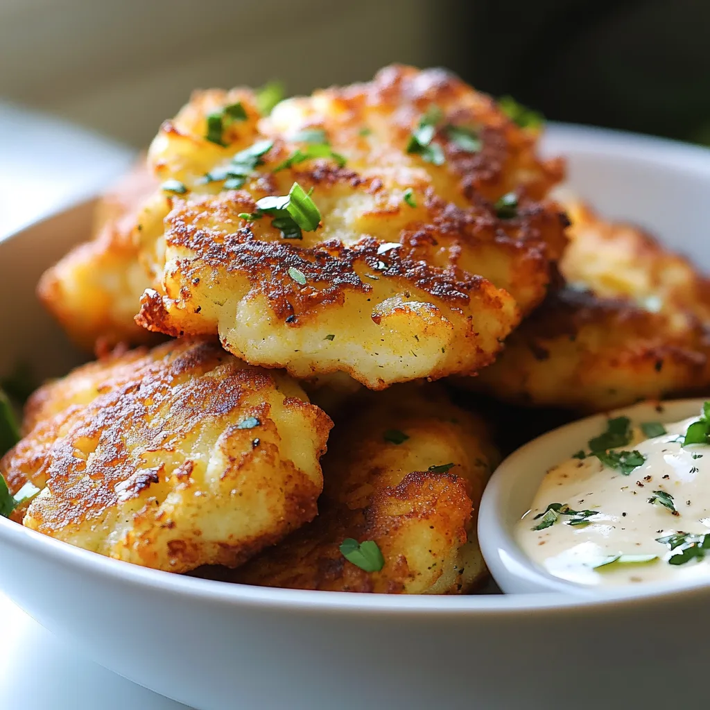 Basic Cauliflower Fritters