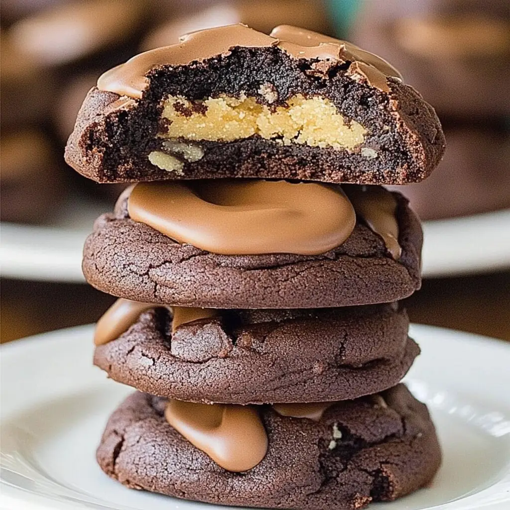 Buckeye Brownie Cookies