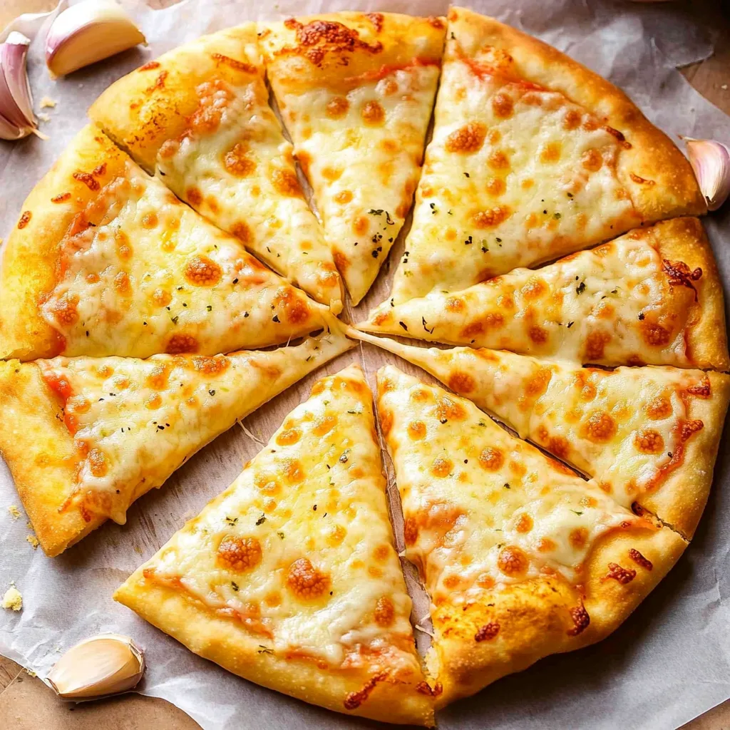 Best Cheesy Garlic Pizza