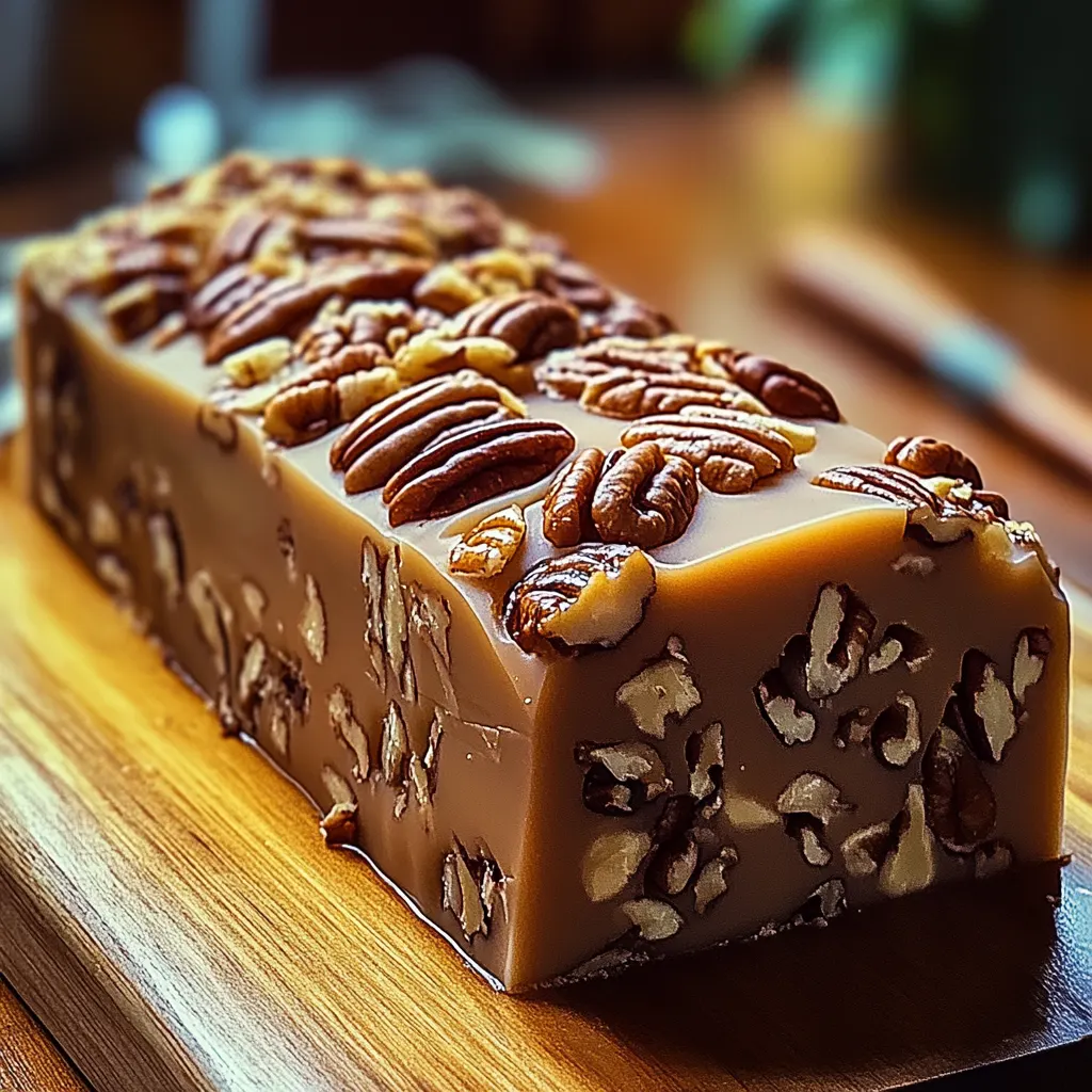 Nana’s 3-Ingredient Pecan Log