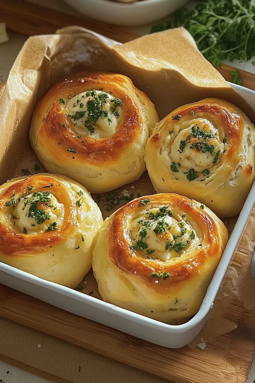 Garlic Cheese Rolls