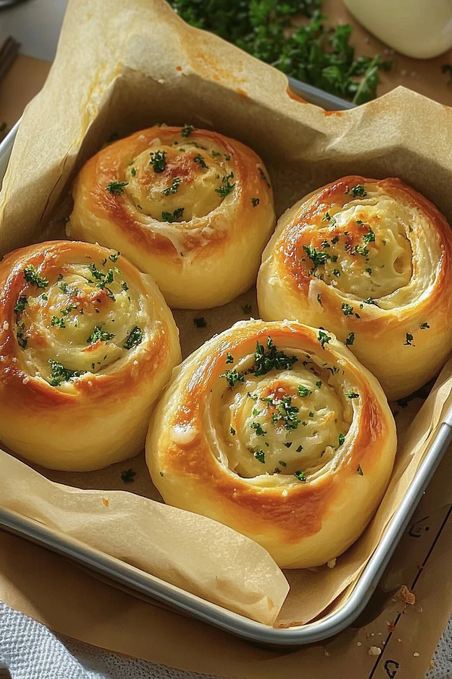 Garlic Cheese Rolls