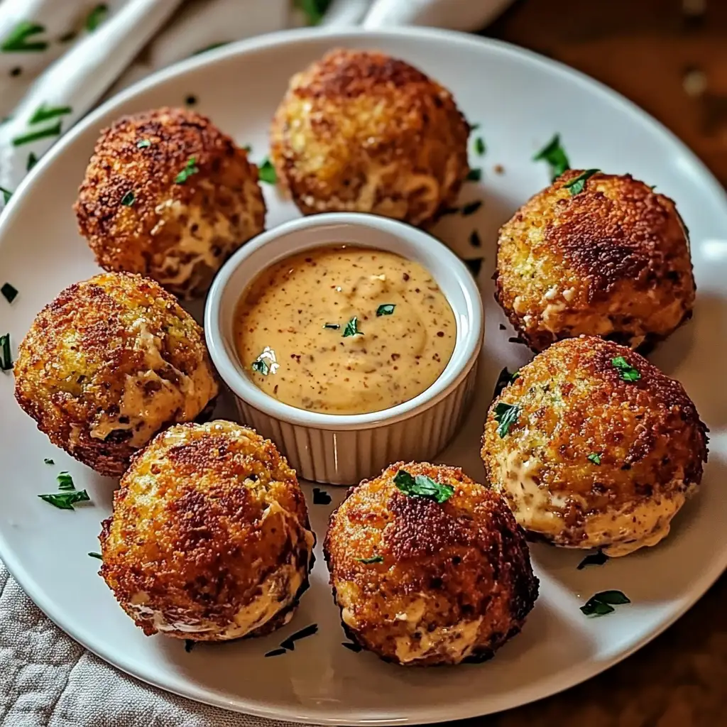 Reuben Balls with Spicy Thousand Island Dipping Sauce 1 Reuben Balls with Spicy Thousand Island Dipping Sauce