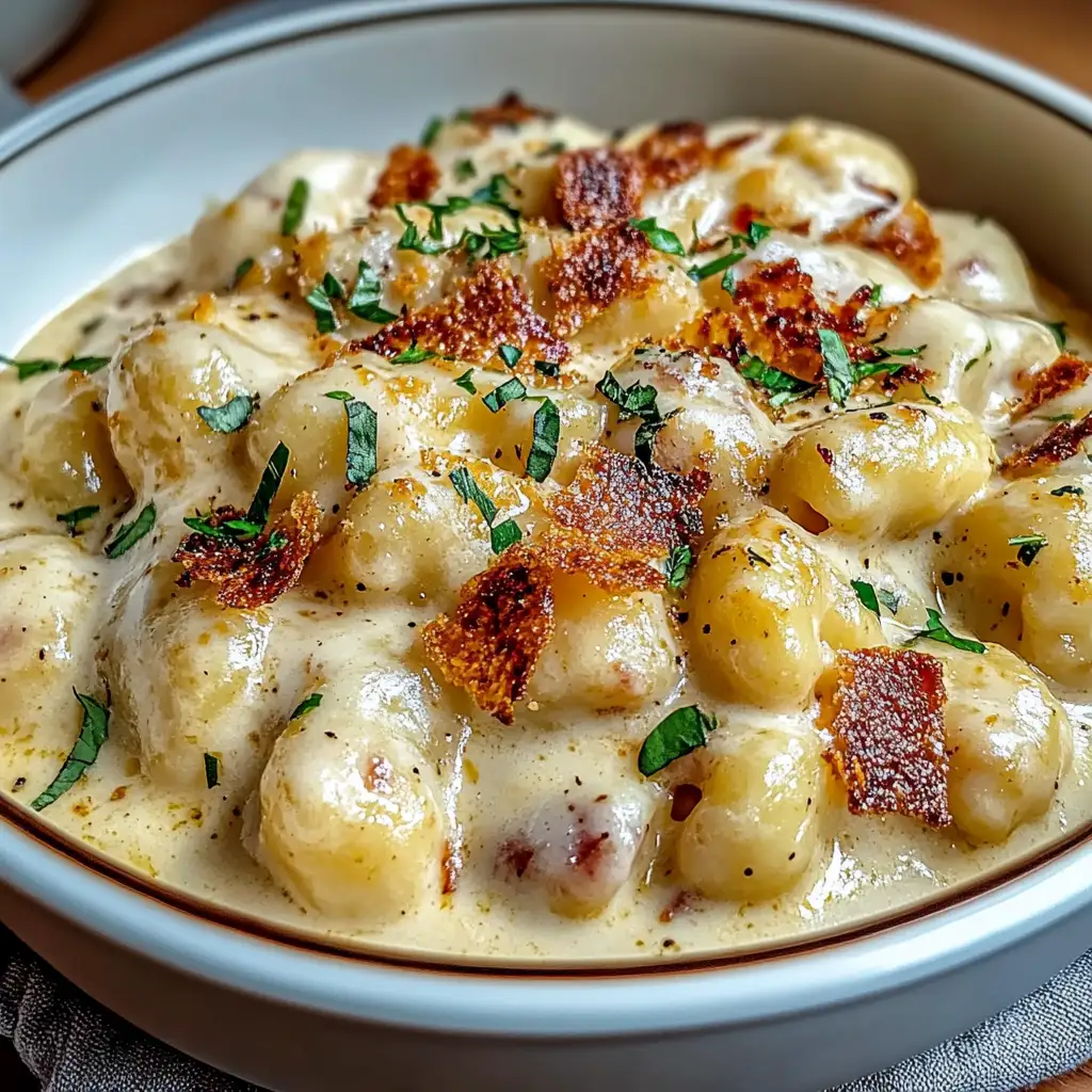 Creamy Crack Chicken Gnocchi