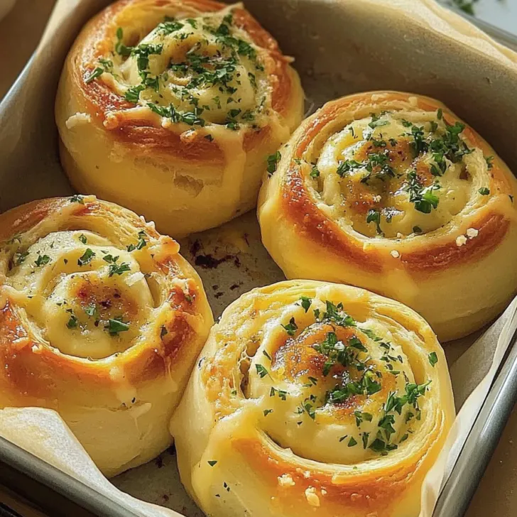 Garlic Cheese Rolls