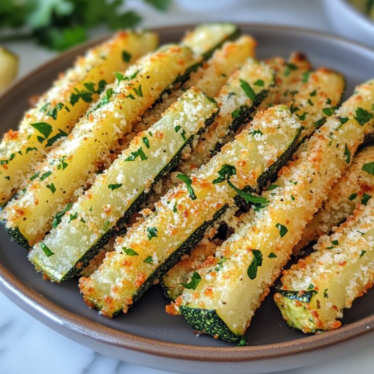 Baked Parmesan Zucchini Recipe - Delicious & Easy