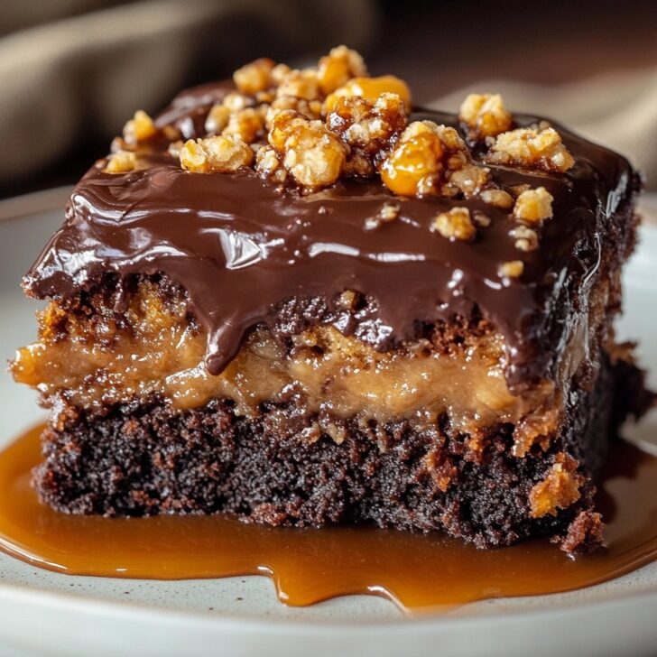 Chocolate Caramel Dump Cake Recipe - Easy & Delicious