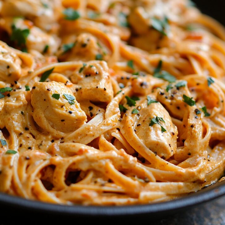 Creamy Cowboy Butter Chicken Linguine Recipe Delight