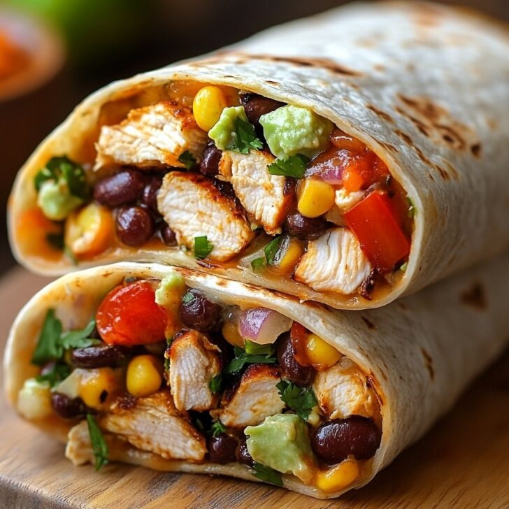 Chipotle Ranch Grilled Chicken Burrito Recipe