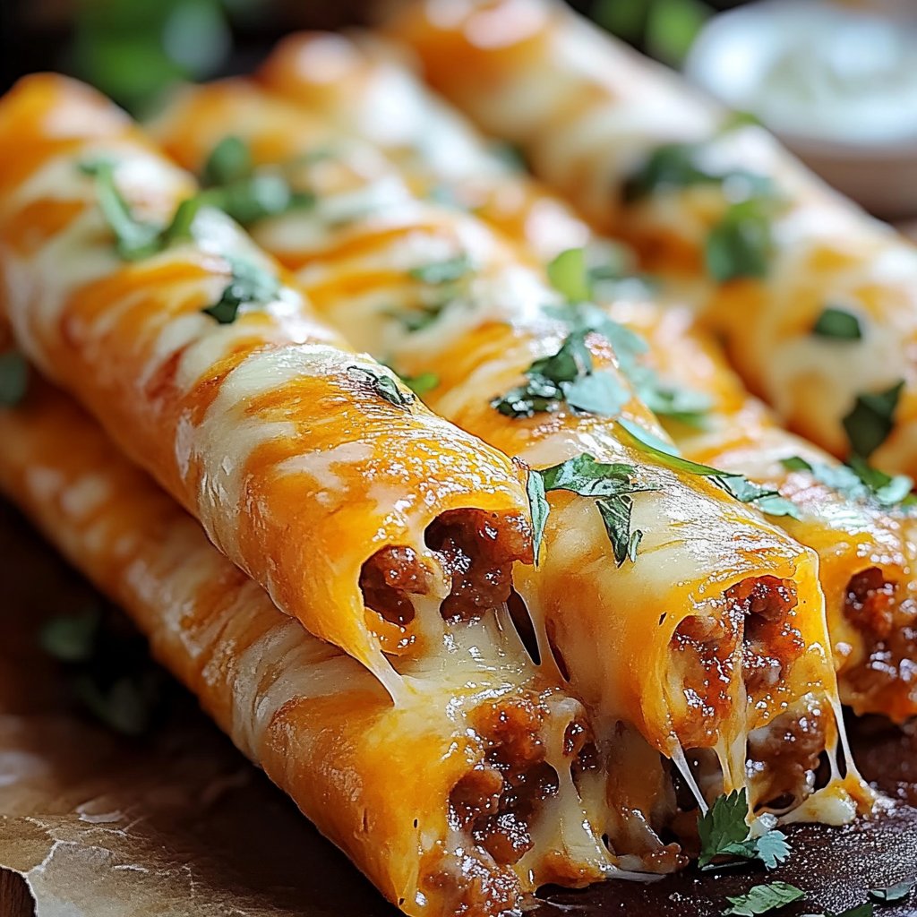 Cheesy Taco Sticks Recipe - Perfect Appetizer Delight