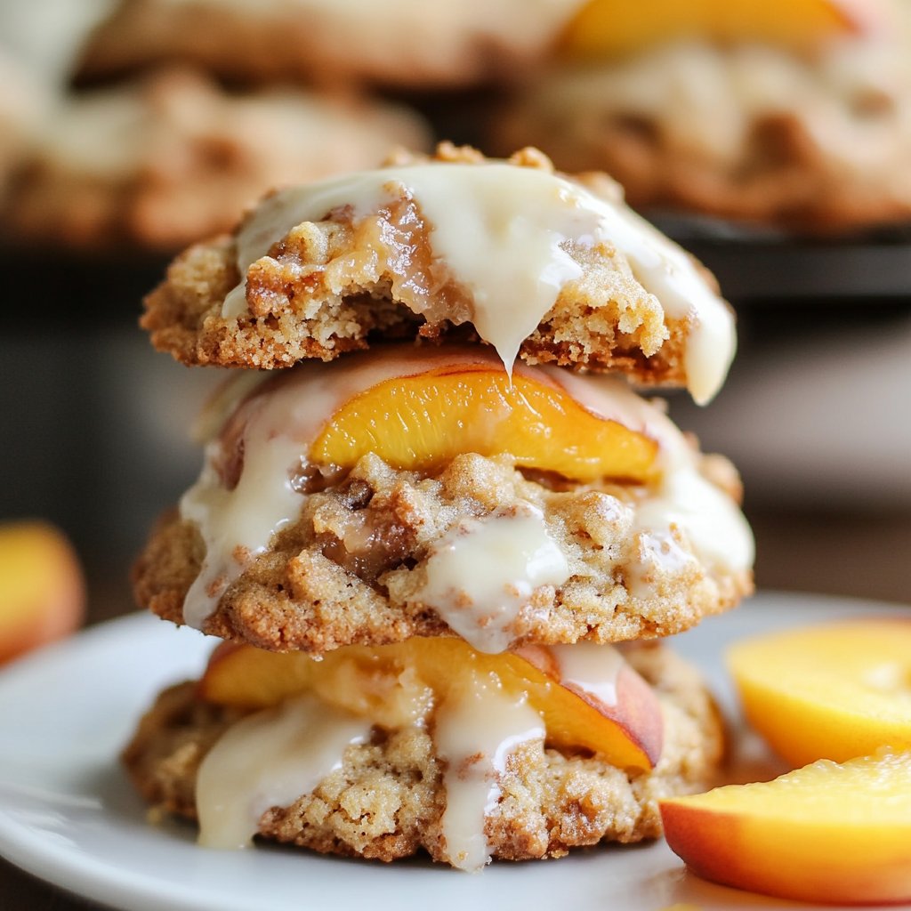 Peach Cobbler Cookies Recipe: Sweet & Simple Treat