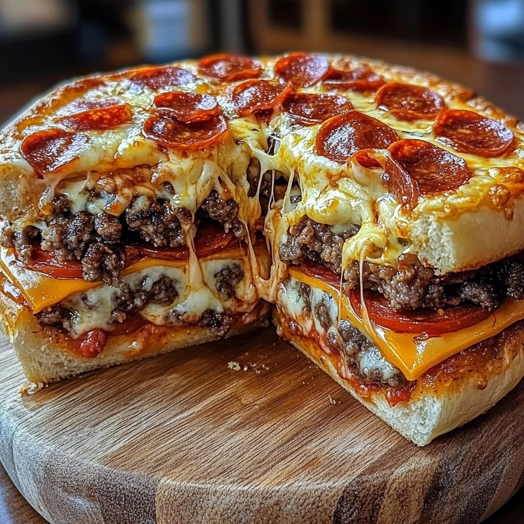 Pizza Burger Pie Recipe: Delicious Fusion Dish