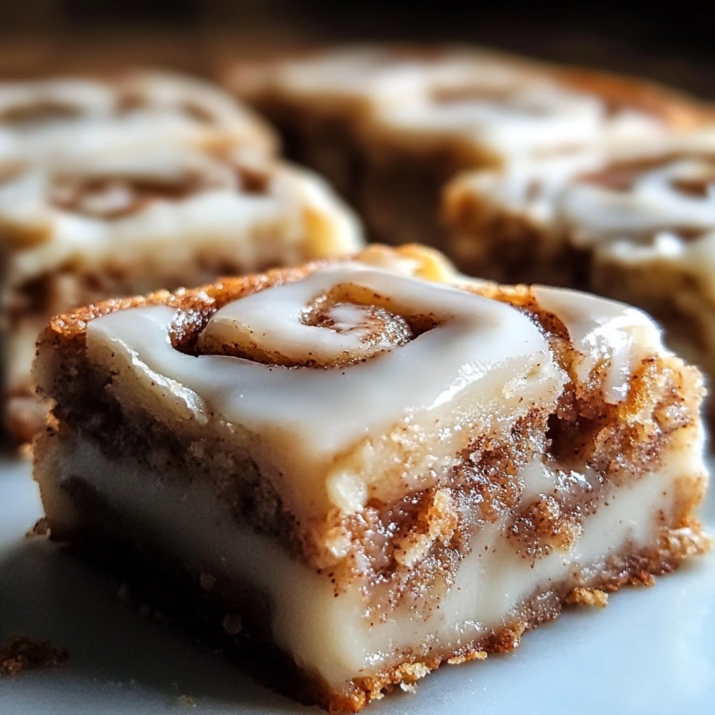 Cinnamon Roll Bliss Bars Recipe | Easy & Delicious