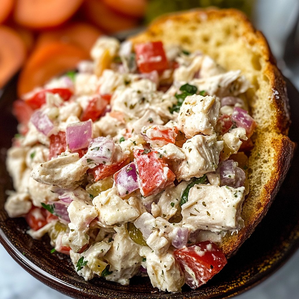 Italian Grinder Chicken Salad: Delicious and Easy Recipe