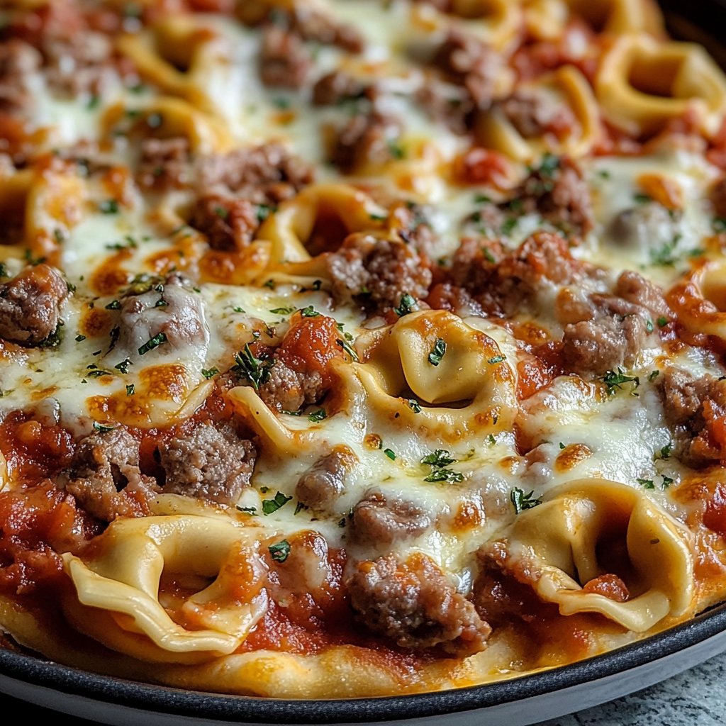 Meat Lovers Pizza Tortellini Recipe - Quick & Delicious