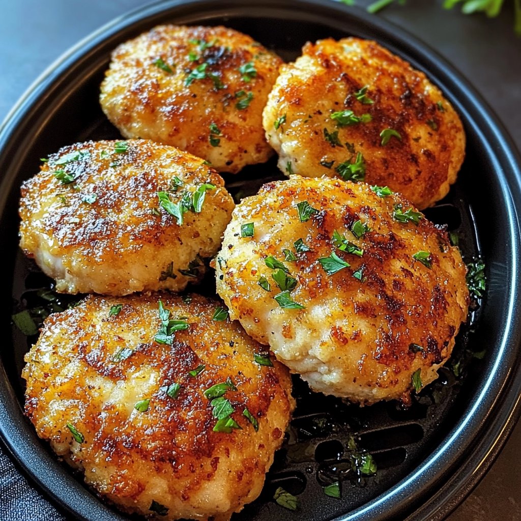 Air Fryer Chicken Rissoles: Easy, Tasty & Quick Recipe