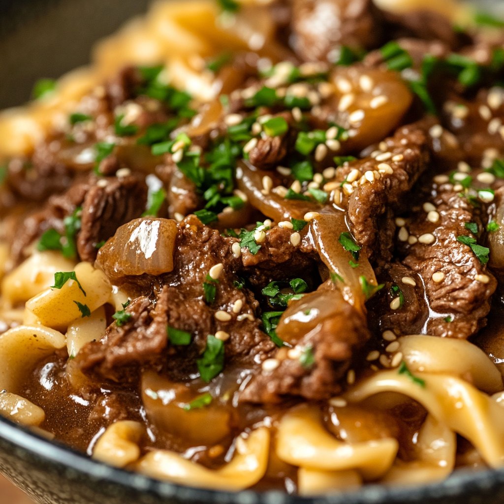 Crockpot Beef and Noodles - Easy Comfort Food Recipe