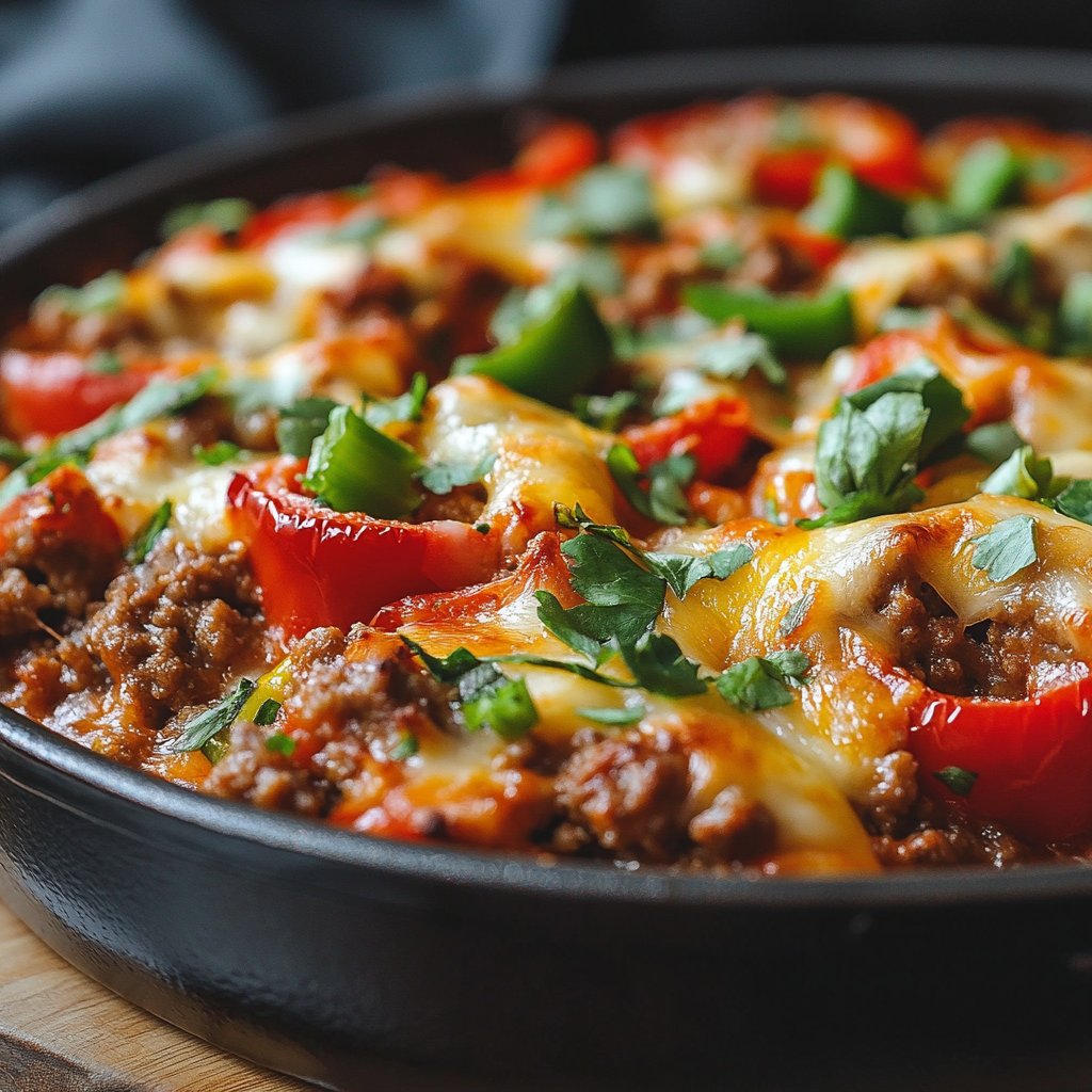 Easy Stuffed Pepper Casserole Recipe: Quick & Delicious!