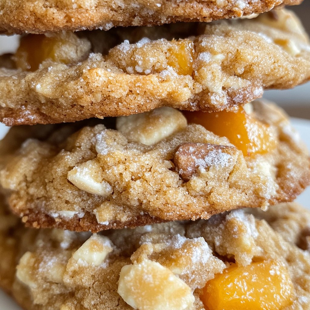 Peach Cobbler Cookies Recipe: Sweet & Simple Treat