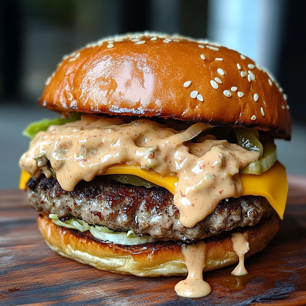 Smash Burger with Baconnaise Sauce Recipe