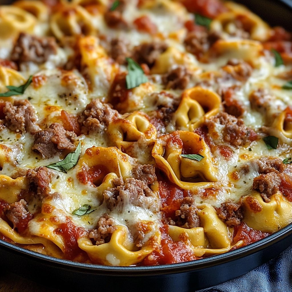 Meat Lovers Pizza Tortellini Recipe - Quick & Delicious