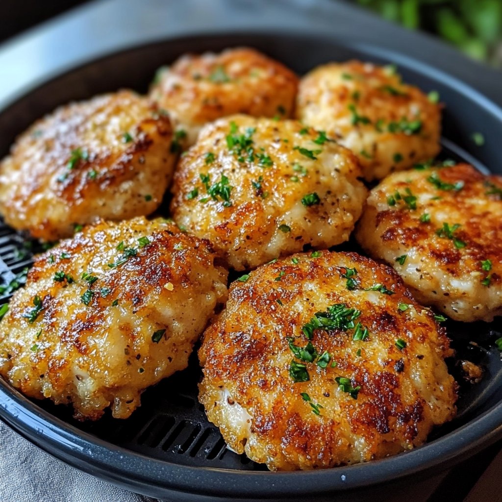 Air Fryer Chicken Rissoles: Easy, Tasty & Quick Recipe