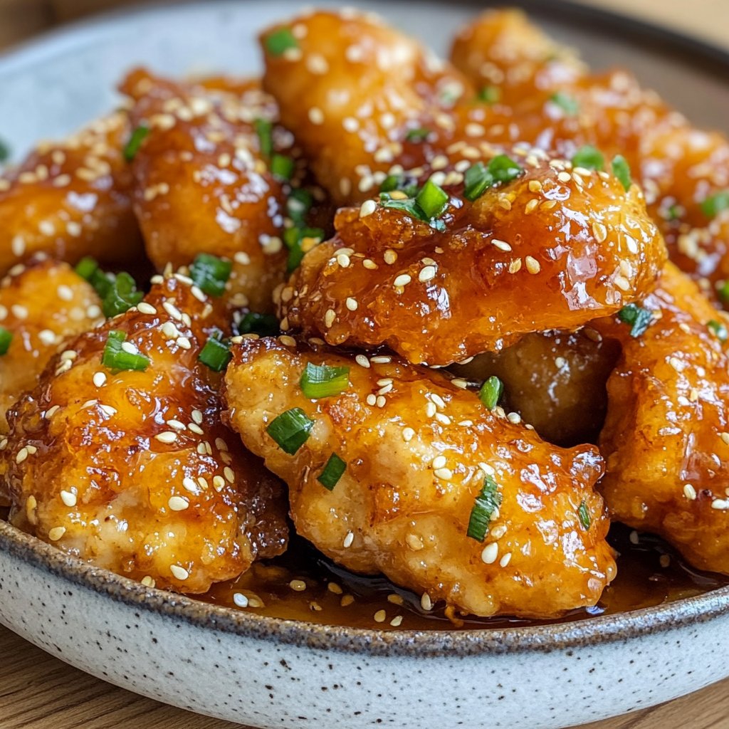 Baked Crunchy Hot Honey Chicken Recipe | Sweet & Spicy Delight