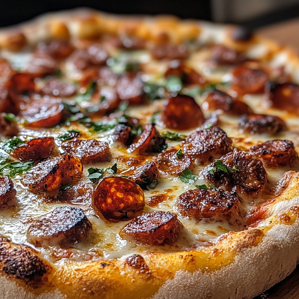 The Best Homemade Chorizo Pizza Recipe