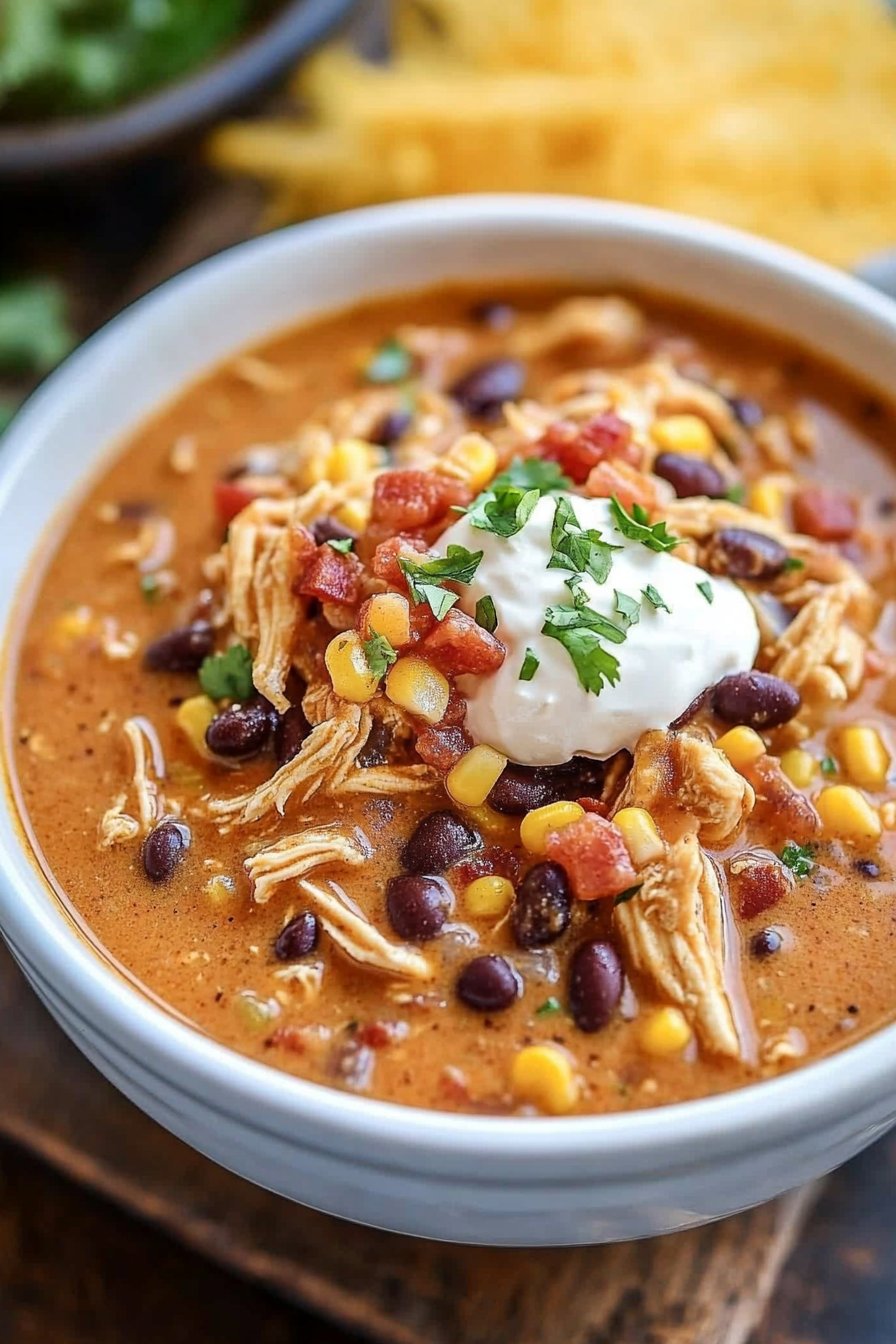 Slow Cooker Crack Chicken Chili Recipe | Flavorful & Easy