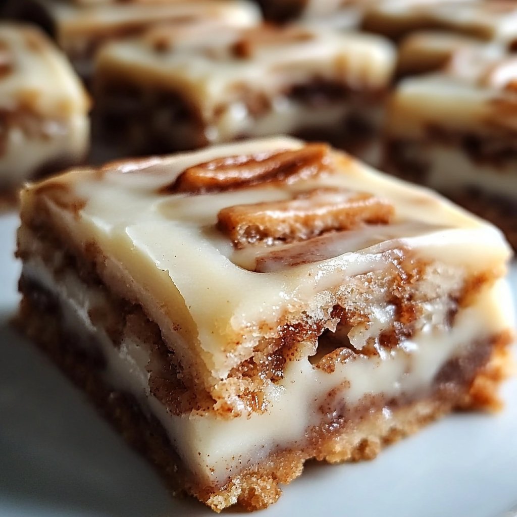 Cinnamon Roll Bliss Bars Recipe | Easy & Delicious