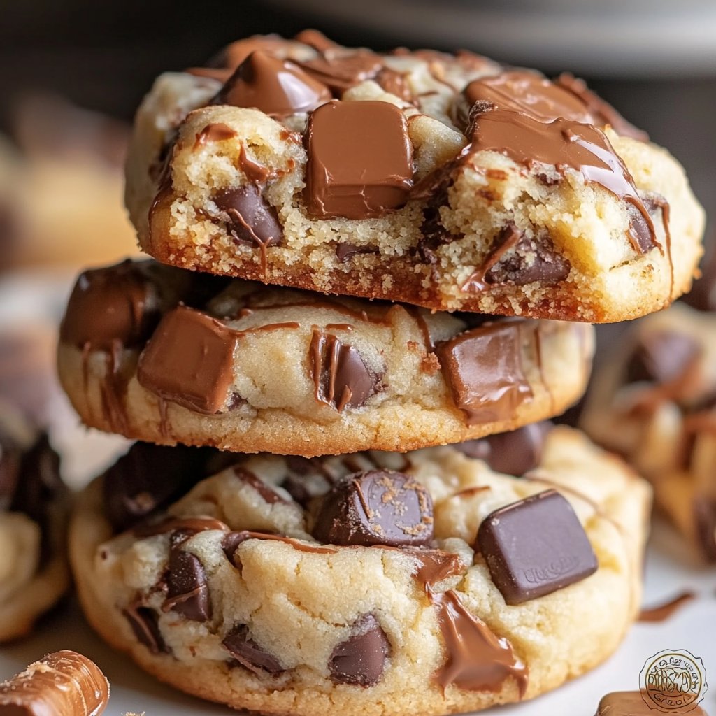 Gooey Reese’s Cheesecake Cookies Recipe