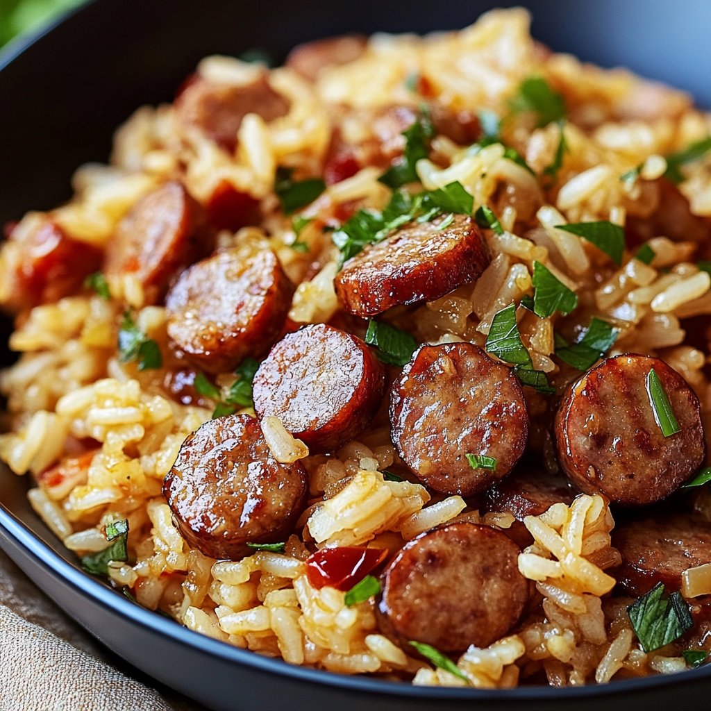 Delicious Sausage And Rice Recipe - Easy Meal Prep