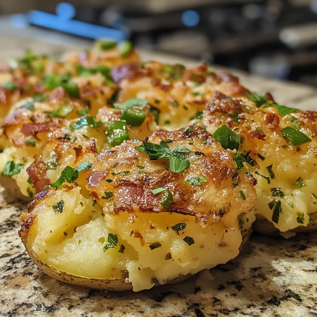 Jalapeño Popper Smashed Potatoes 1 Jalapeño Popper Smashed Potatoes