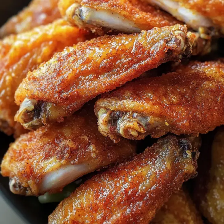 Crispy Dry Rub Chicken Wings