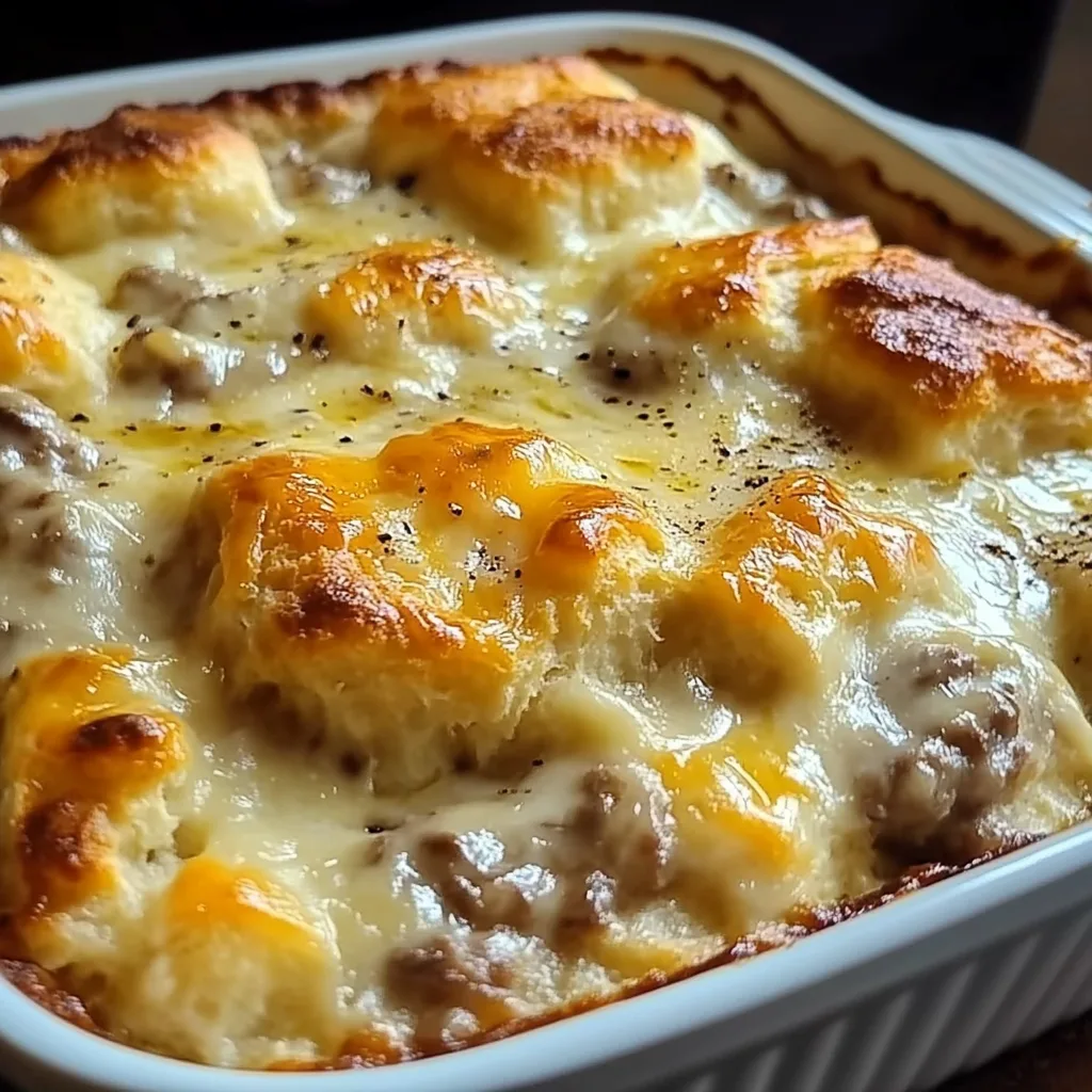 Biscuits & Gravy & casserole