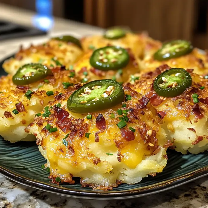 Jalapeño Popper Smashed Potatoes